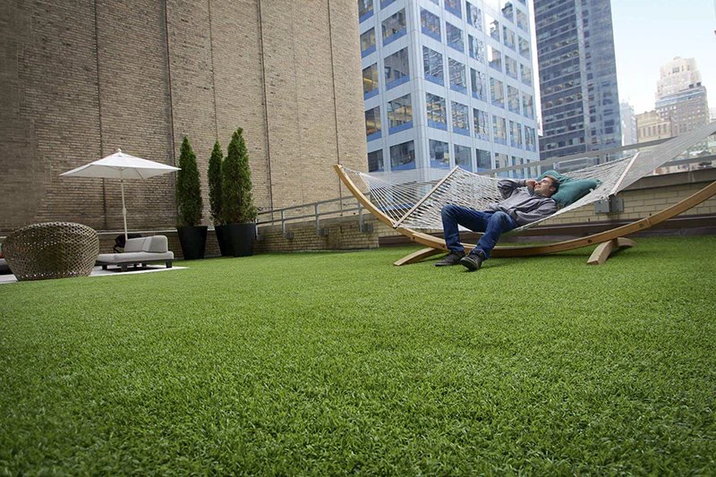 roof artificial turf