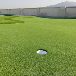 2 Tone 10 15MM Durable Soft Beautiful Artificial Putting Green Grass For Golf Sports