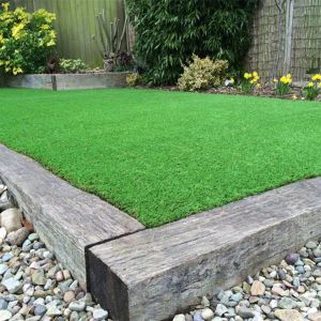 4 Tone Flat Shape Durable Size Customized Fake Grass Residential Artificial Turf House Decoration