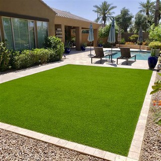 Artificial Turf Rug in Home Outdoor Garden