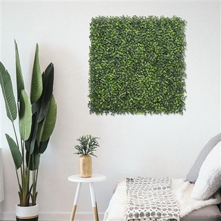 UV-Anti Artifical Greenery Wall Boxwood Panels